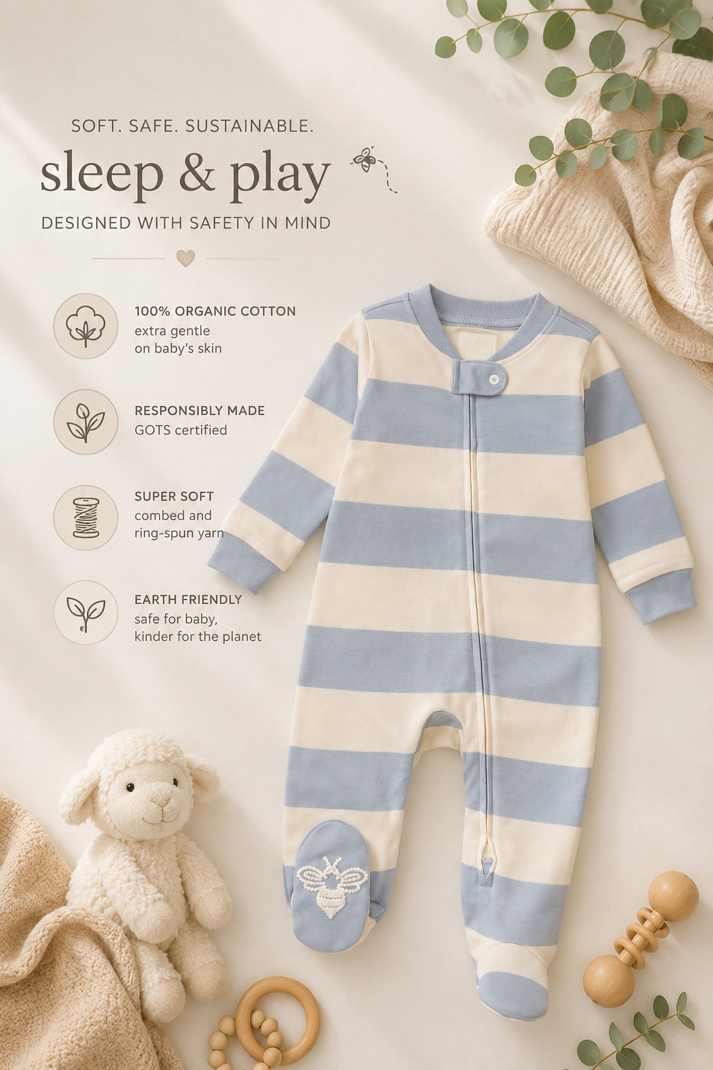 Burt's Bees Baby Onsie