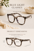 Blue Light Glasses - Grey Demi