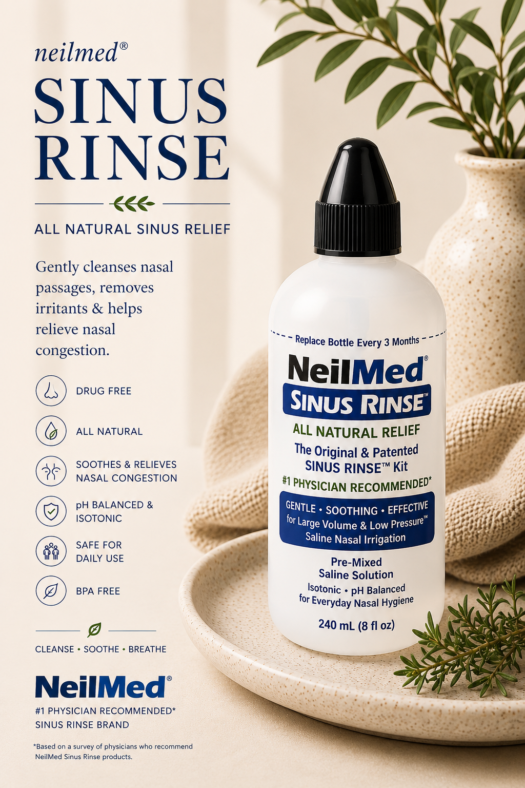 NeilMed Sinus Rinse