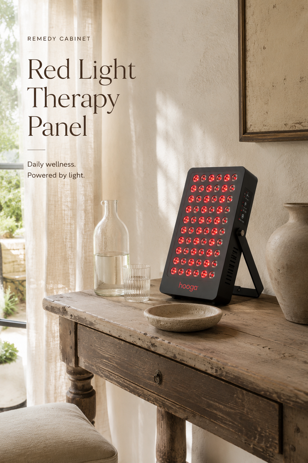 Hooga Red Light Therapy Panel